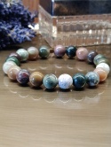 Bransoletka „Nature Spirit” – agat indyjski 8 mm