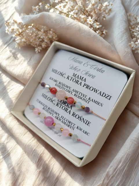 Bransoletki Mama & Córka – Więź serca Bransoletki Mama & Córka – Więź serca