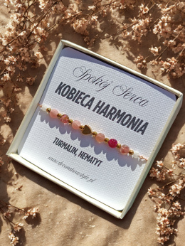 Subtelna moc turmalinu i serca. Bransoletka Rosa Serenità